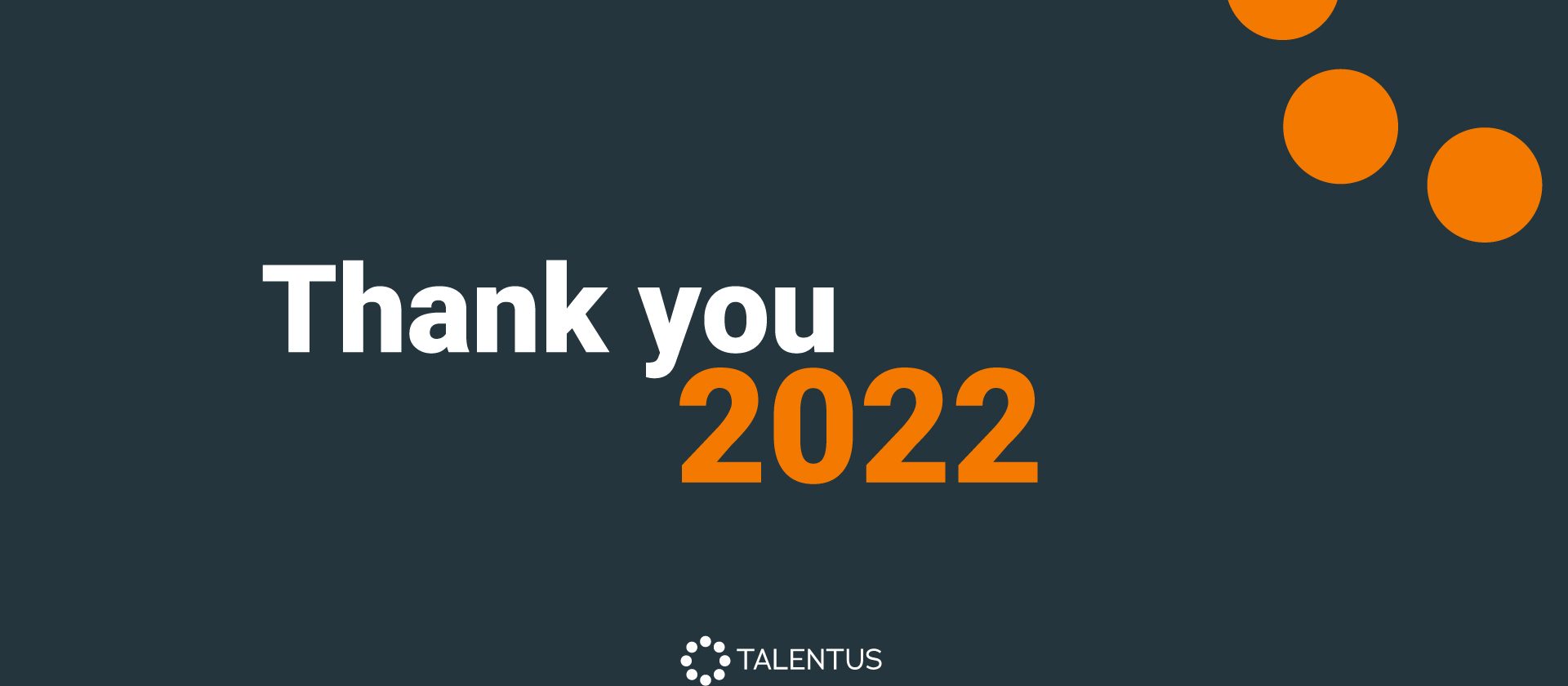 Thank you 2022