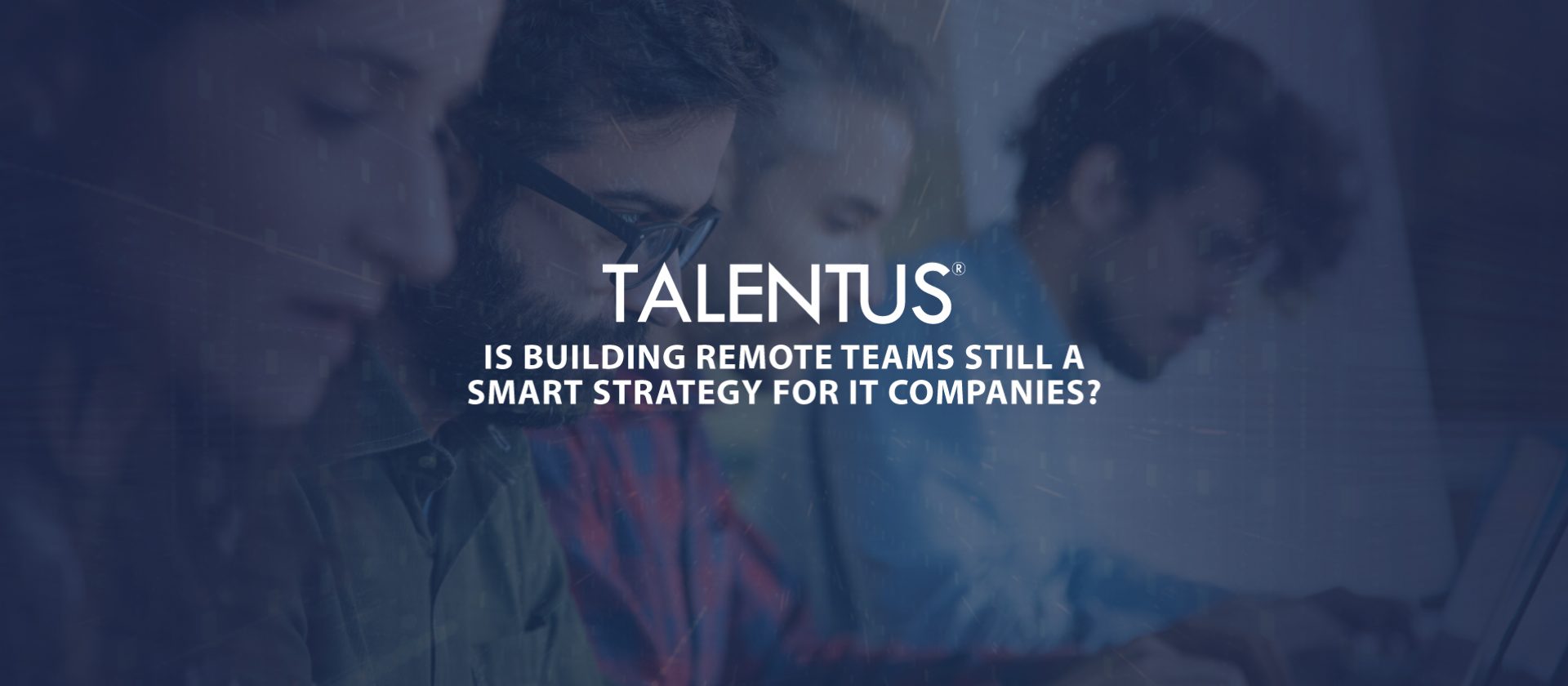 Remote IT team